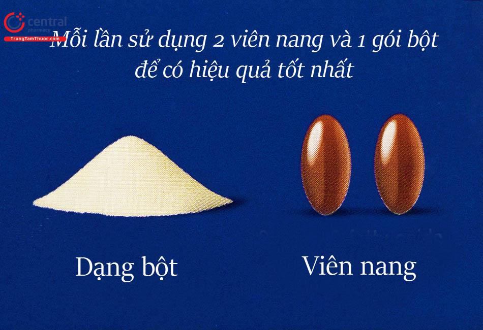 Liều dùng của Orthomol Arthroplus