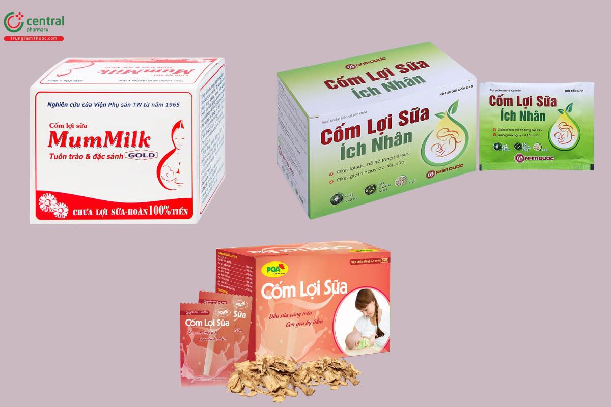 Cốm lợi sữa