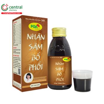 Siro PQA Nhân Sâm Bổ Phổi