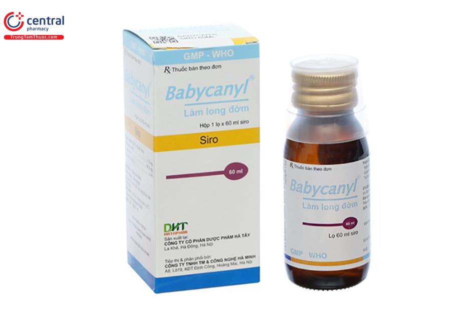 Siro long đờm Babycanyl