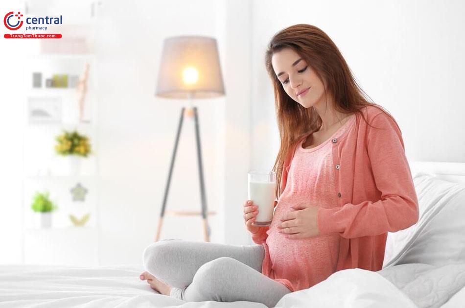 Sữa bổ sung Calci cho bà bầu