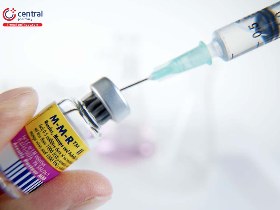 Vacxin MMR II phòng bệnh sởi - quai bị - rubella